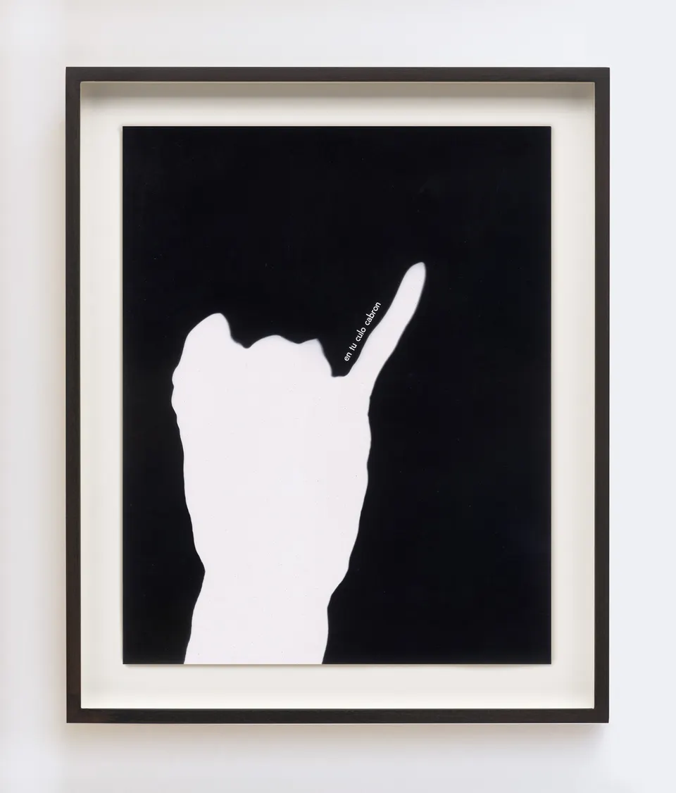 Raul Guerrero, Obscene Hand Gesture with Spanish Translation