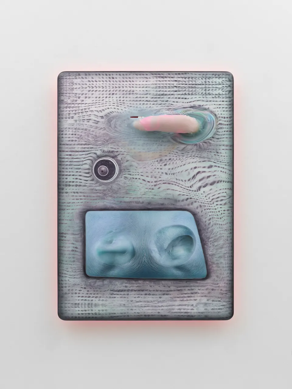 Tishan Hsu, graphite-mesh-blue