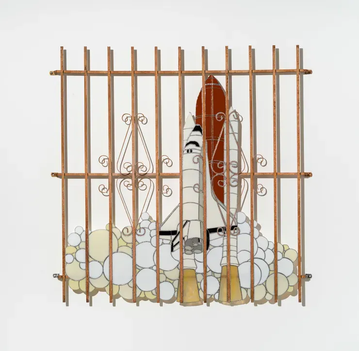Timo Fahler, Space Shuttle Challenger (OV-099) [a symptom of late stage capitalism]