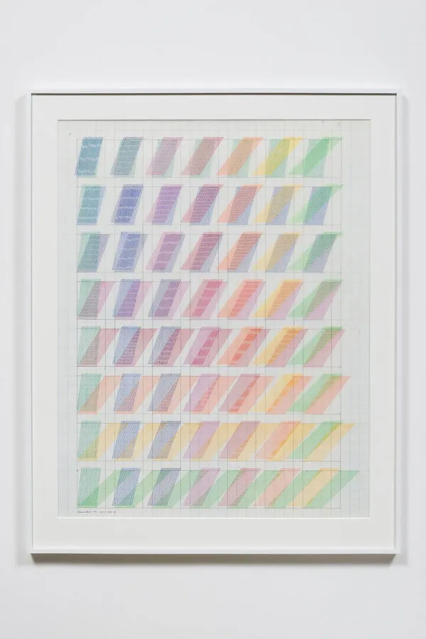 Channa Horwitz, 8 Sets of Moires (Rhythm of Lines Sampler)