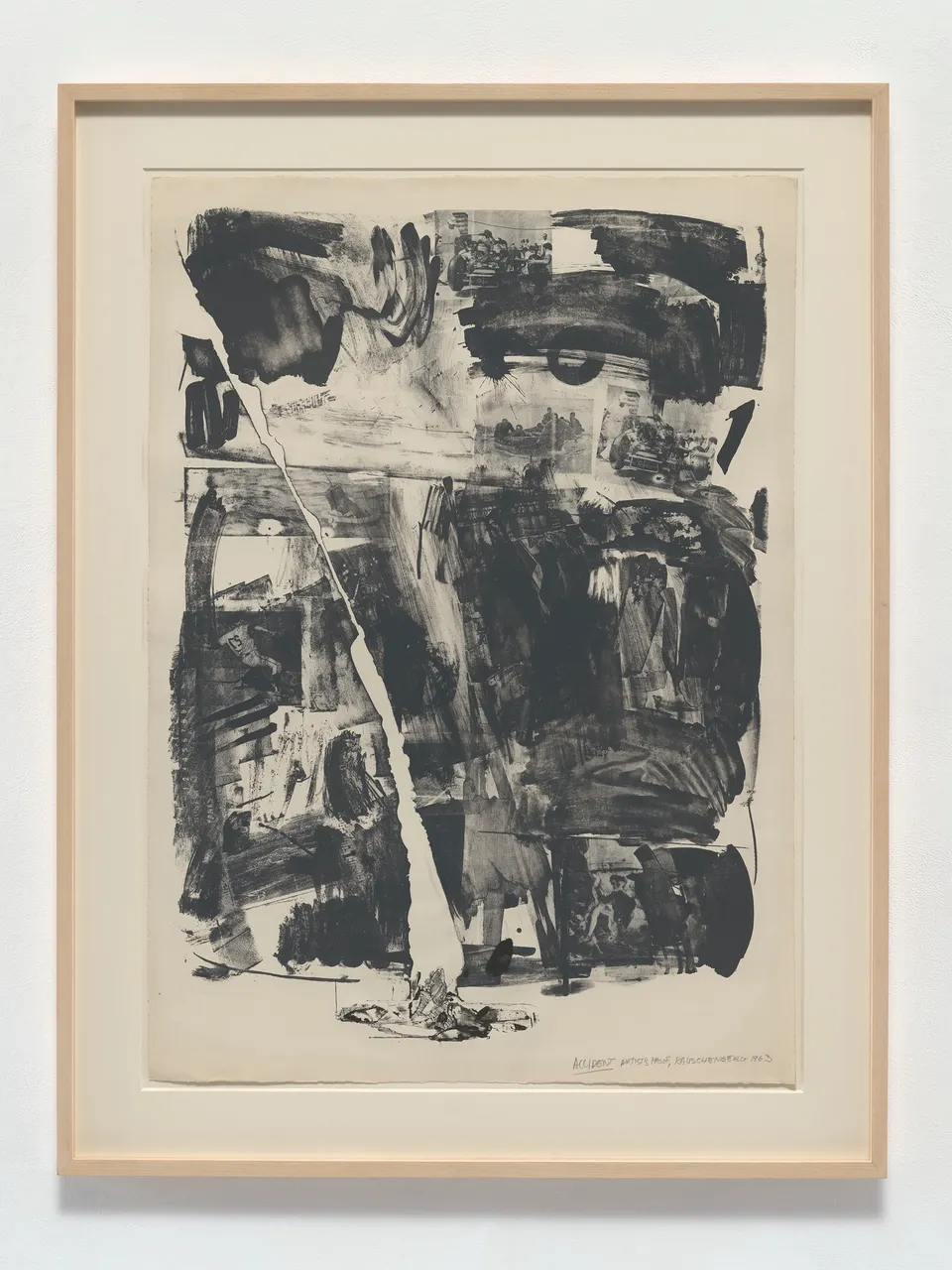 ROBERT RAUSCHENBERG, Accident
