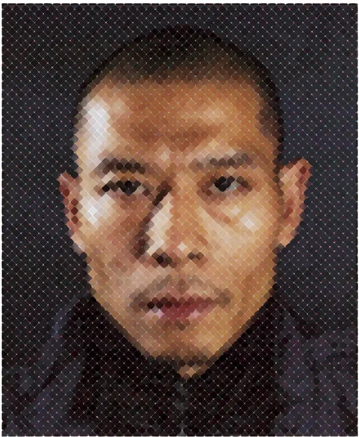 CHUCK CLOSE, Zhang II / Diagonal