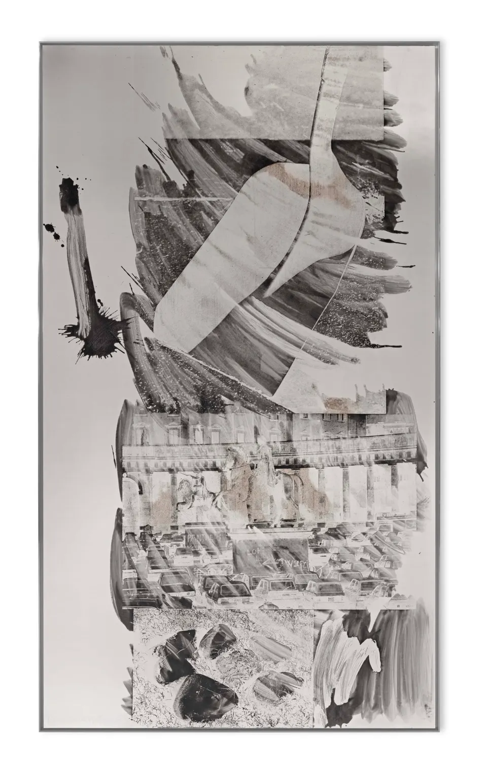 ROBERT RAUSCHENBERG, Neapolitan Excavation (Night Shade)