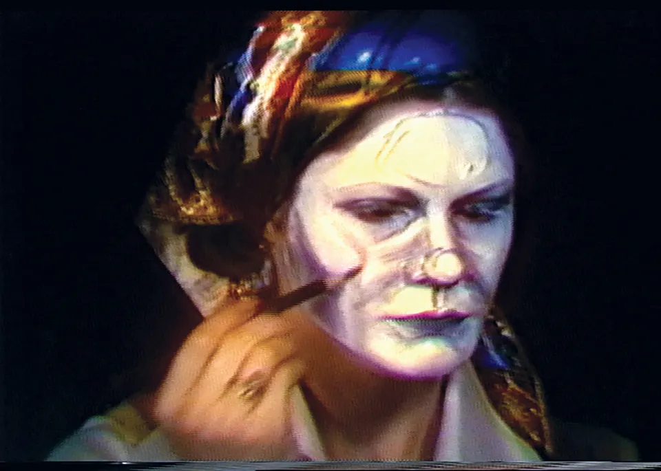 Suzy Lake, The Natural Way to Draw (arrêt sur image)