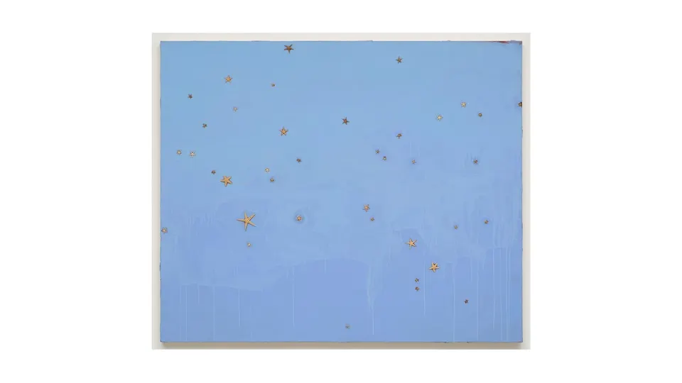 Mary Weatherford, liquid sky