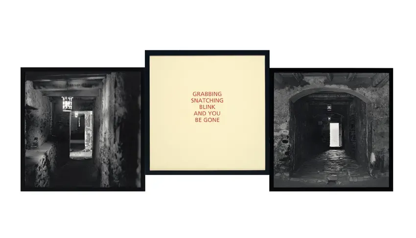 Carrie Mae Weems, Slave Coast: Grabbing Snatching Blink and You Be Gone