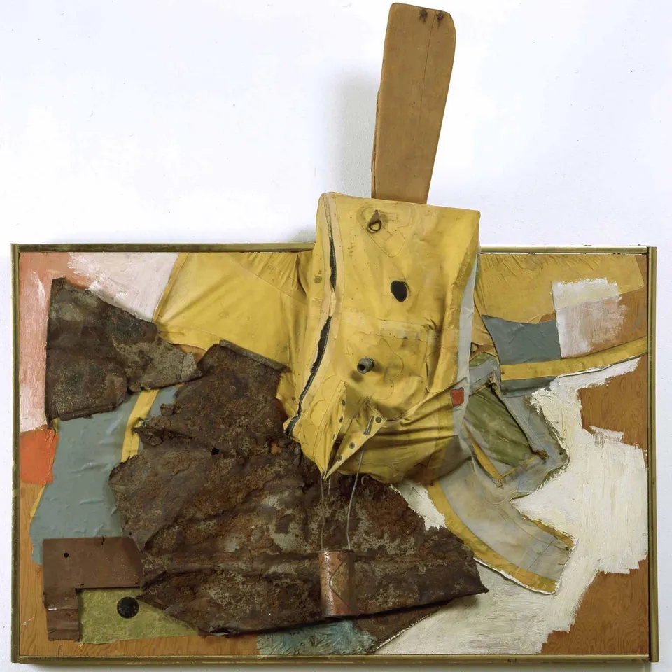 ROBERT RAUSCHENBERG, Wooden Gallop