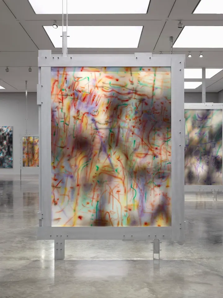 Julie Mehretu, TRANSpaintings (seat)