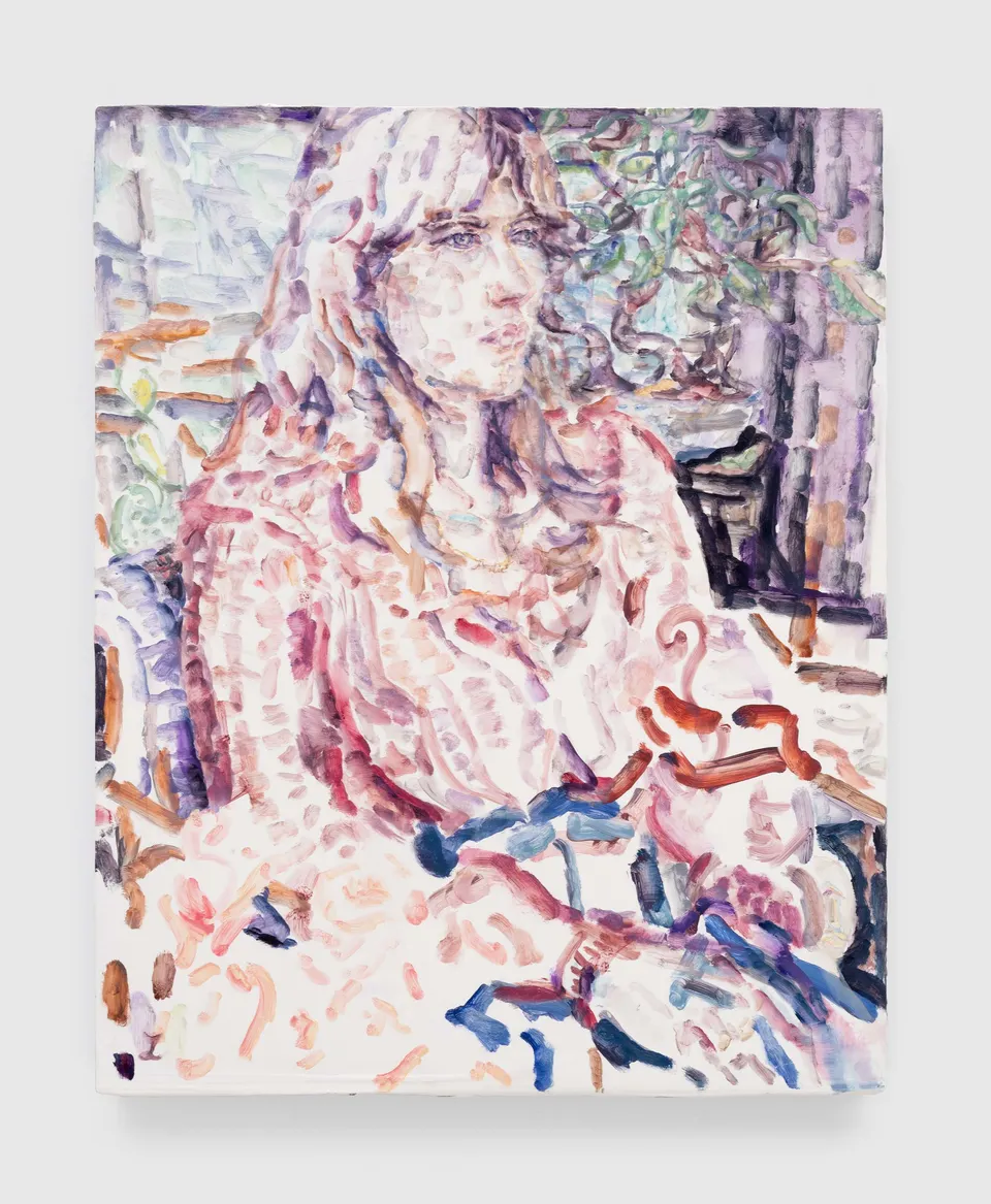 Elizabeth Peyton, Flowers and Lara (Lara Sturgis)