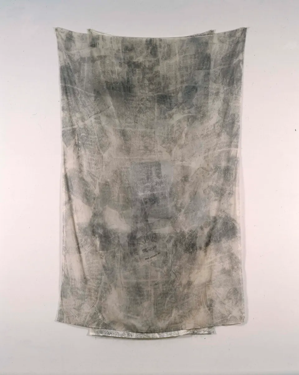 ROBERT RAUSCHENBERG, Glacier (Hoarfrost)