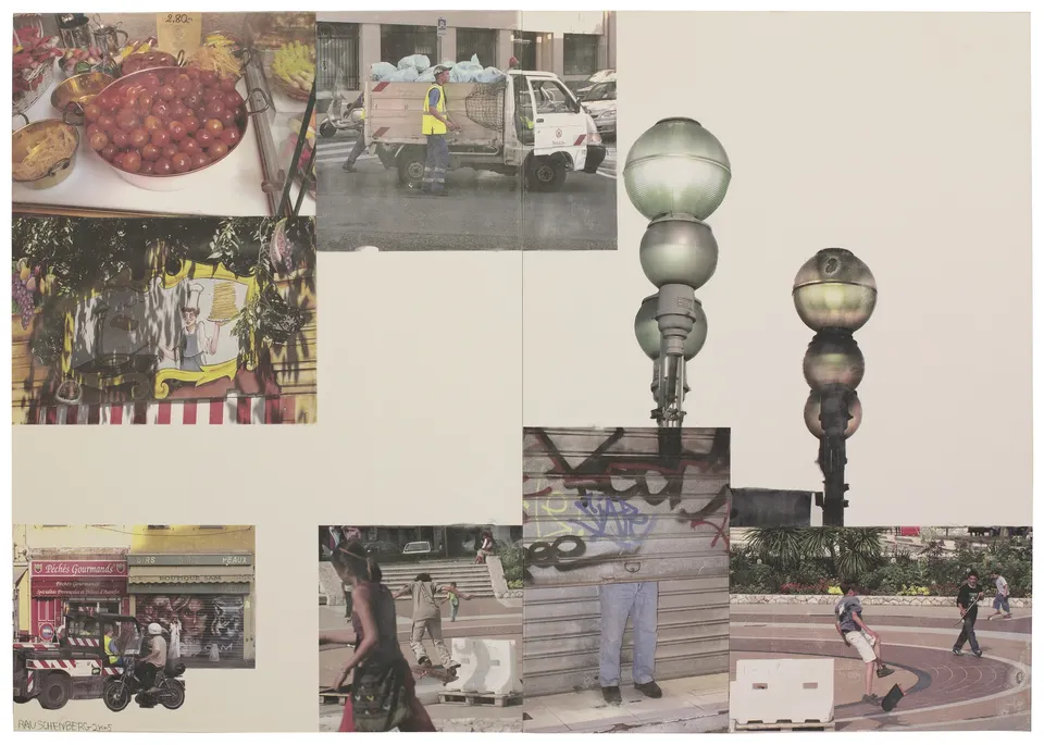 ROBERT RAUSCHENBERG, Roundabout (Scenarios)