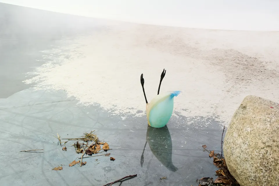 Laure Prouvost, In The Mist Of It All, Above Front Tears