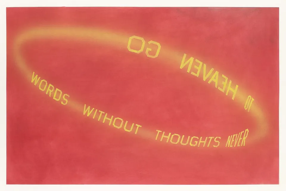 Ed Ruscha, Golden Words