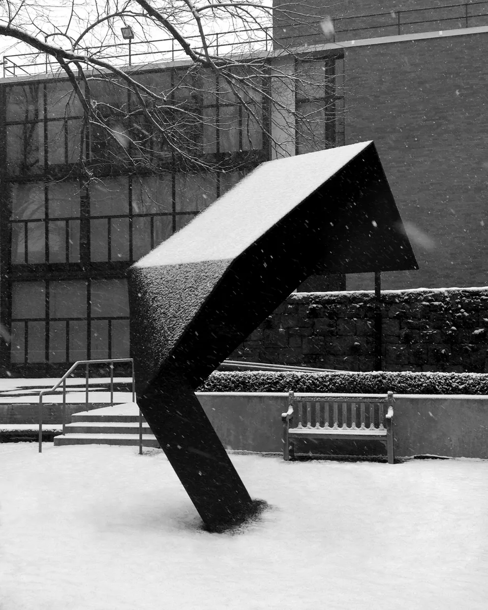 Erin Shirreff, Sculpture for Snow, 2011