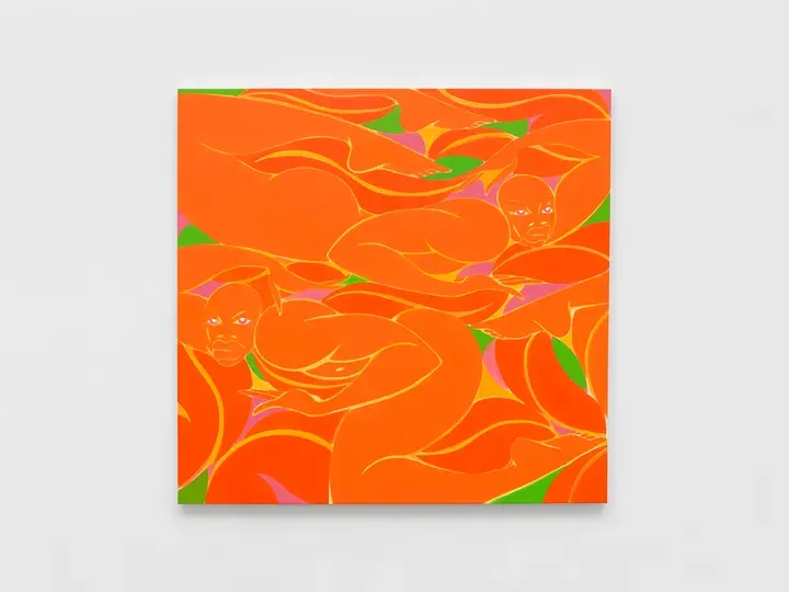 Tunji Adeniyi-Jones, Twin Virtues in Orange
