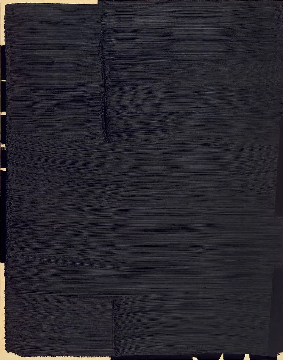 Pierre Soulages, Peinture 222 x 175 c,. 19 juin 1979