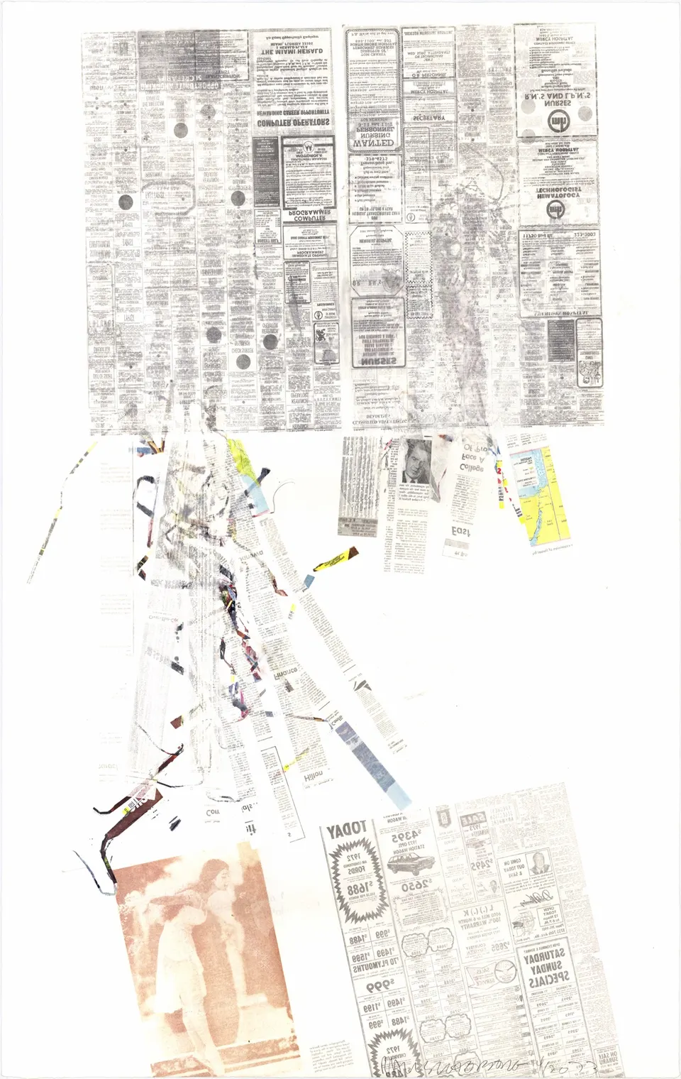 ROBERT RAUSCHENBERG, Peanuts (Crops)