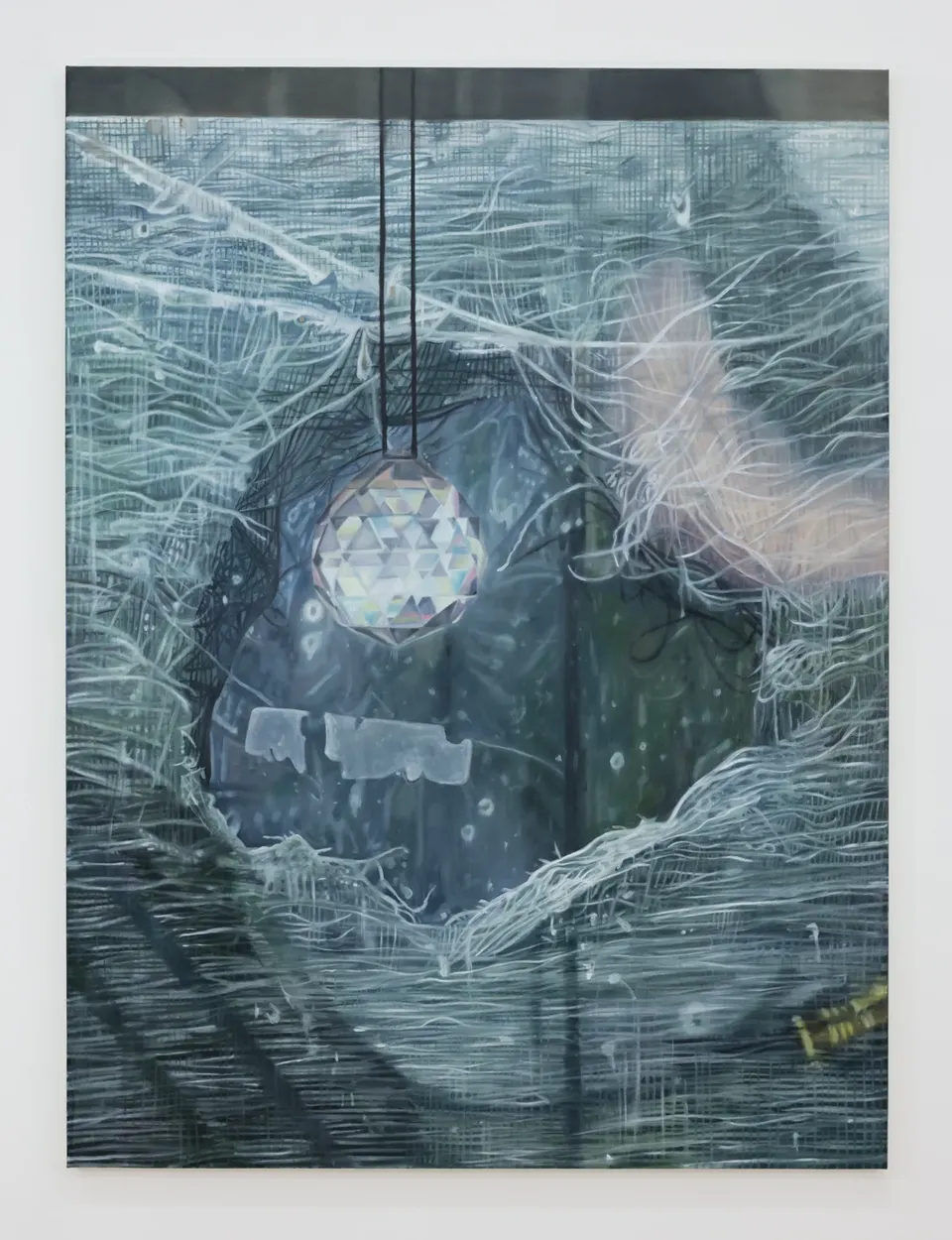 Cait Porter, Window Screen with Hole and Suncatcher