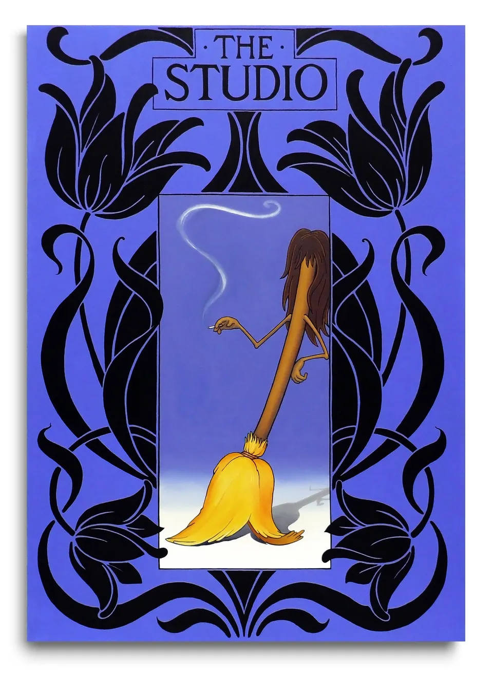 Emily Mae Smith, The Studio (Smoking Broom)