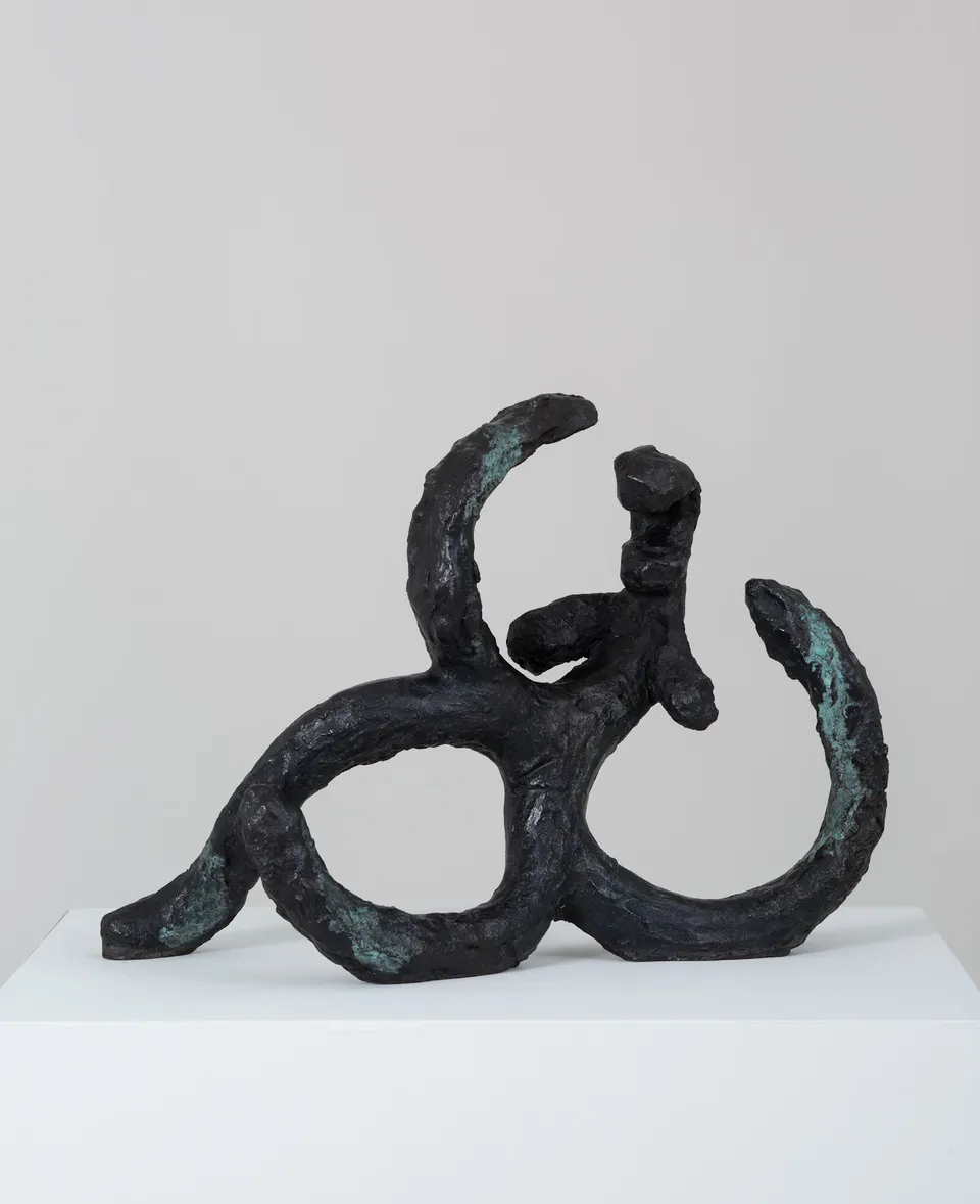Andrew Lord, woman reclining I
