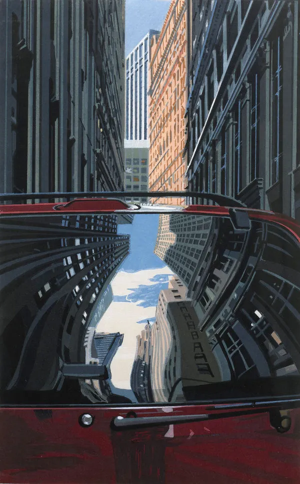 RICHARD ESTES, Downtown Reflections