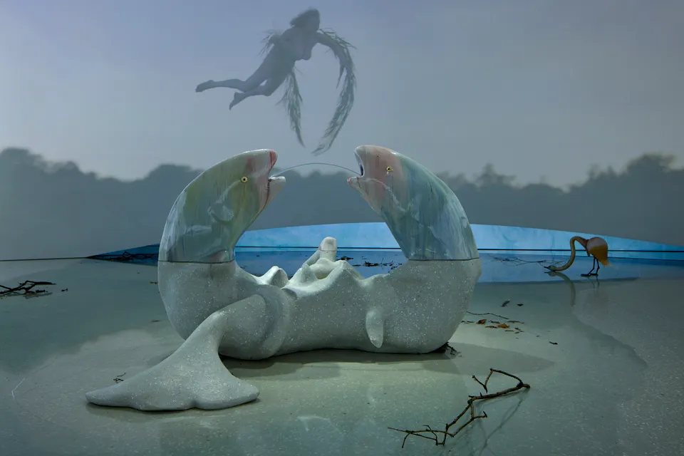 Laure Prouvost, Laure Prouvost. Above Front Tears Oui Float.