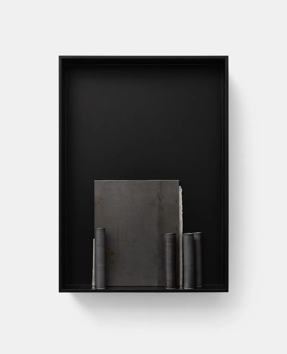Edmund de Waal, salt, axe, stars (for O.M), V