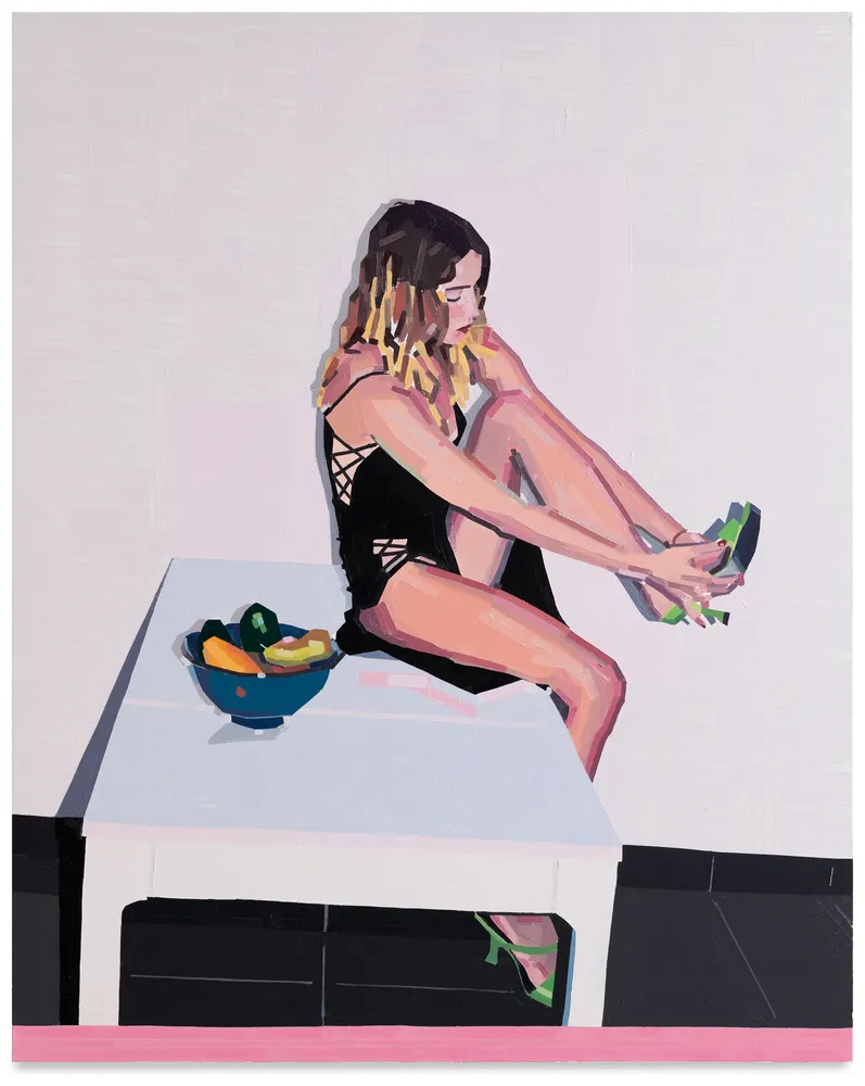 Guy Yanai, Young Woman and Fruit