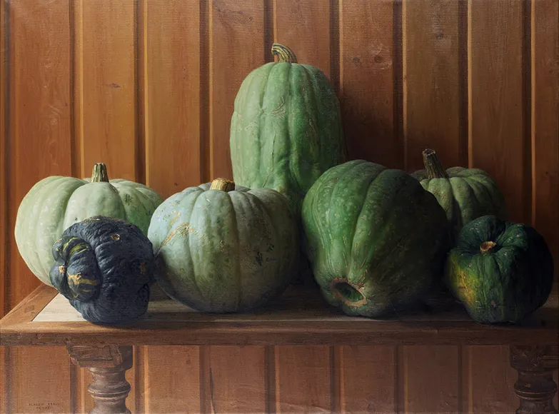 CLAUDIO BRAVO, Calabazas Verdes (SOLD)
