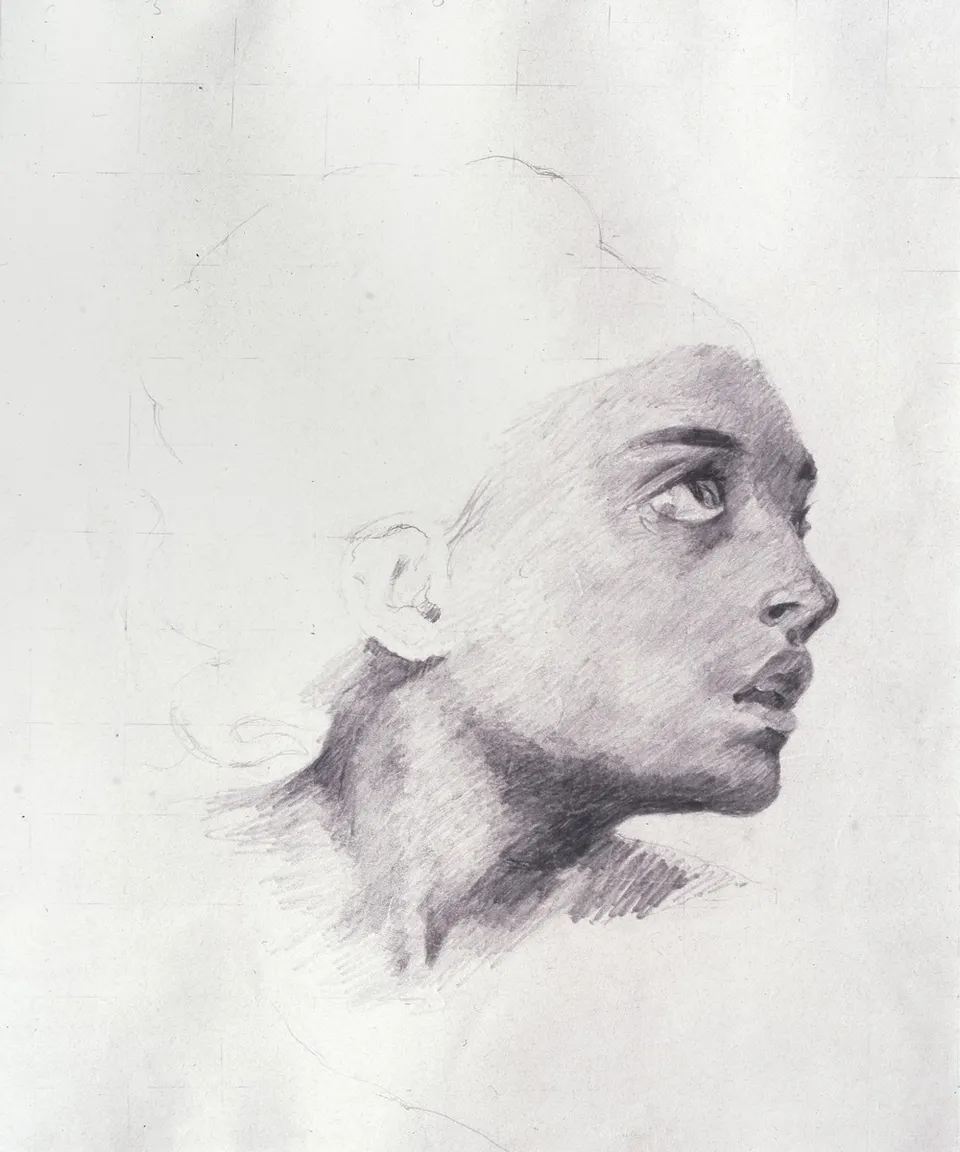 Damien Hirst, Study After Delacroix (the Orphan Girl in the Cemetery)