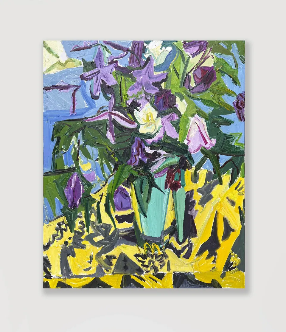 Yan Ping, 风吹开了花朵 Wind Blowing Flowers