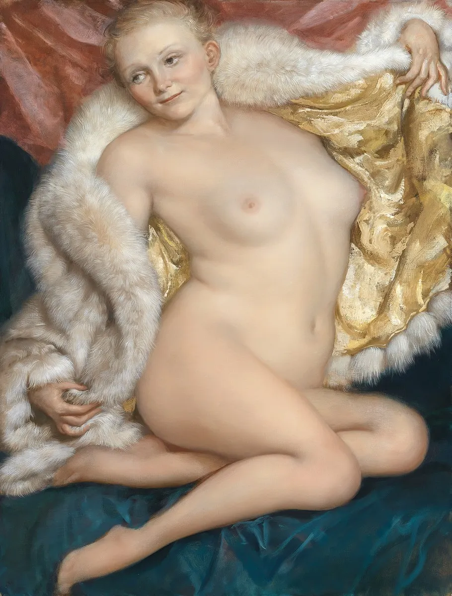 John Currin, John Currin The Old Fur