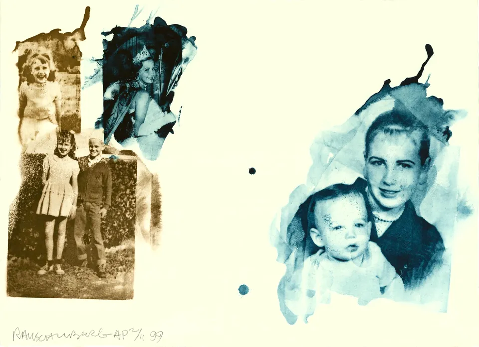 ROBERT RAUSCHENBERG, Bubba's Sister (Ruminations)