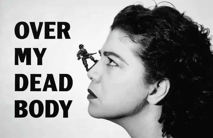 Mona Hatoum, Over my Dead Body