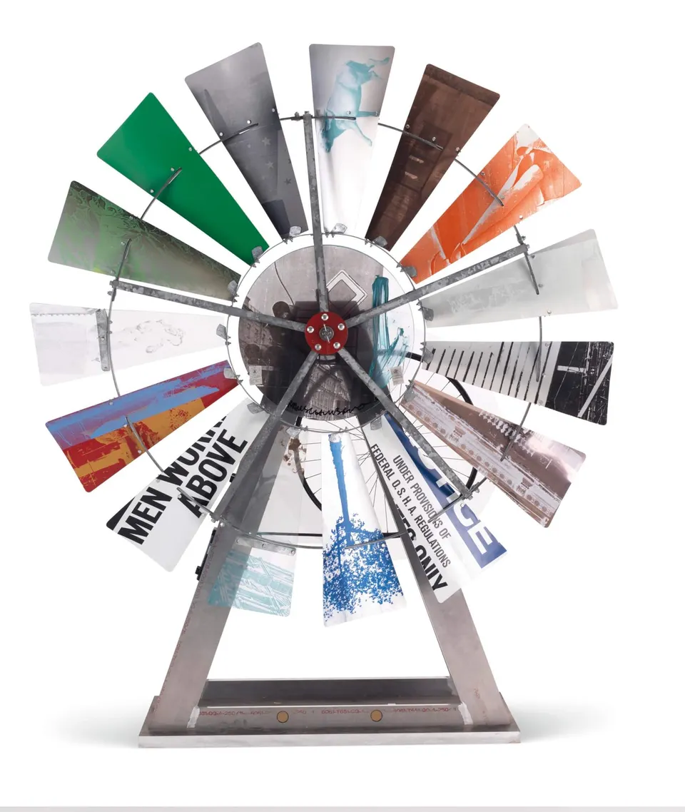 ROBERT RAUSCHENBERG, Eco-Echo III