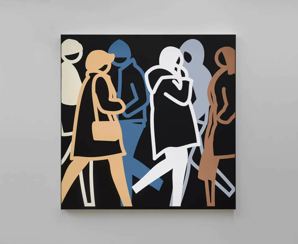 Julian Opie, Winter night 1.