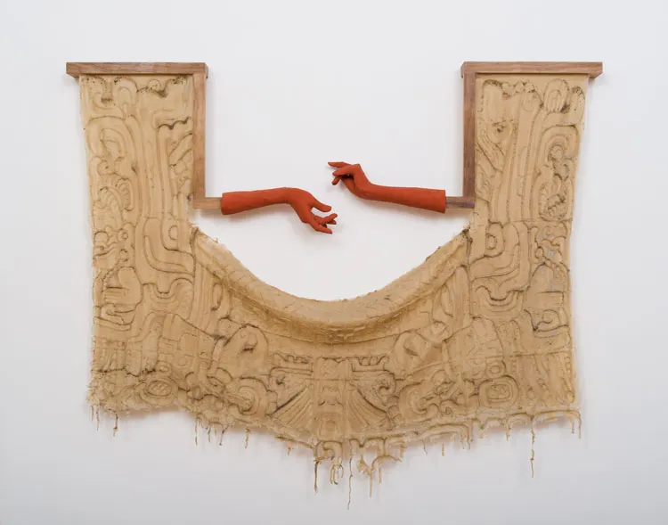 Clarissa Tossin, A two-headed serpent held in the arms of human beings, or, Ticket Window
