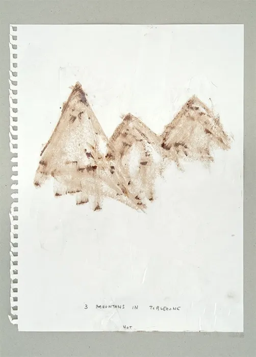 Not Vital, 3 mountains in toblerone