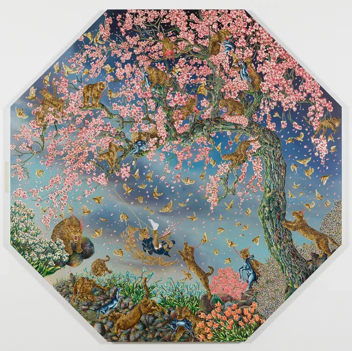 Raqib Shaw, Blossom Gatherer II