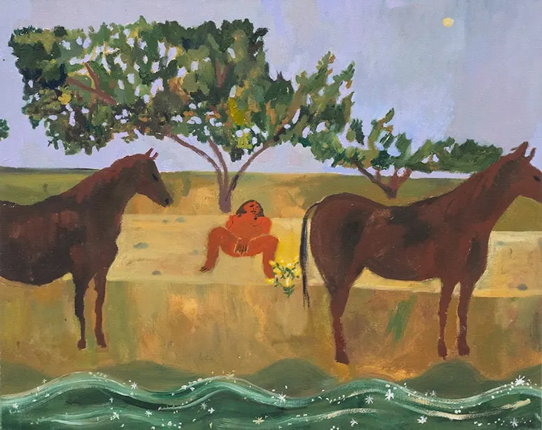 Lorena Torres, Me encontrarás aquí, derramada (You will find me here, spilled out)
