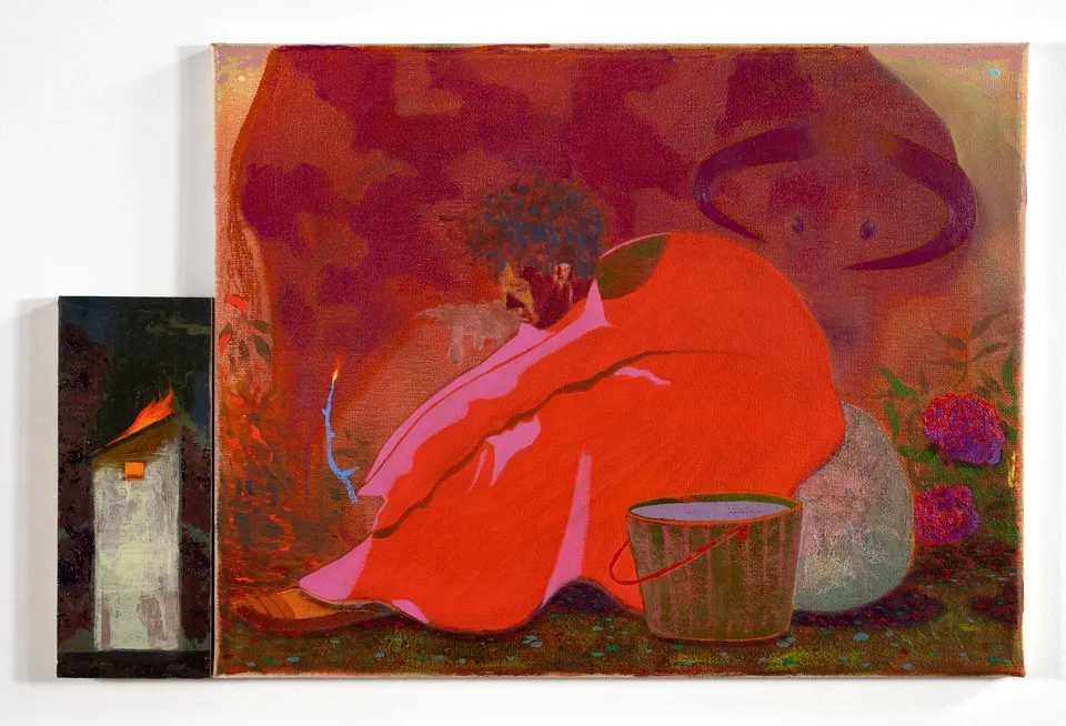 Alex Jackson, Prologue in the Color of Exile (Diptych)