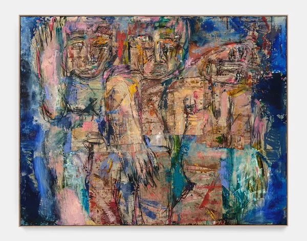 Daniel Crews-Chubb, 3 Immortals (Ultramarine Blue)