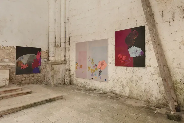Dustin Hodges, "Pink Shadow," Installation View