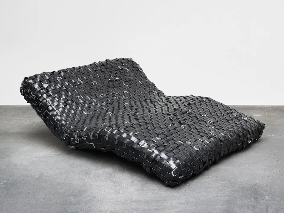 Monica Bonvicini, Belts Couch #2