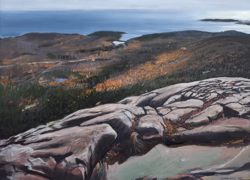 RICHARD ESTES, View from Cadillac Mountain