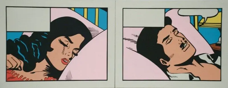 Nery Gabriel Lemus, The Sun Went Down on Their Wrath Diptych