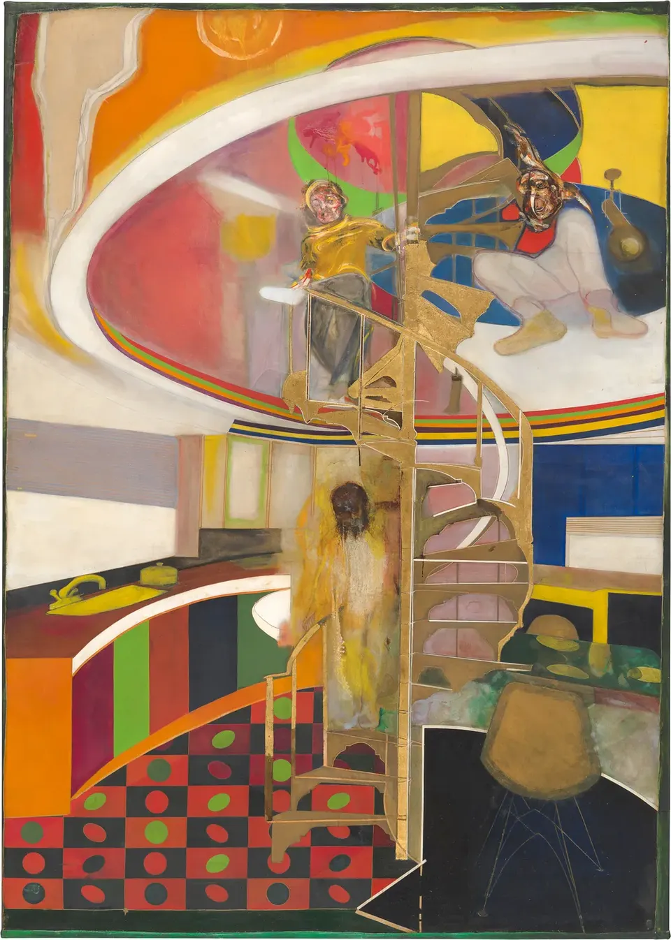 Frank Bowling, Mirror