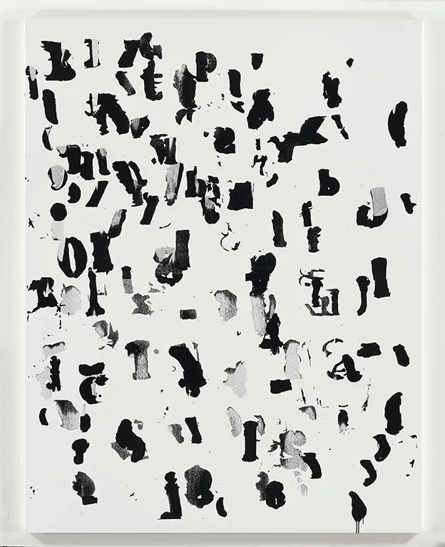 Glenn Ligon, Debris Field #5