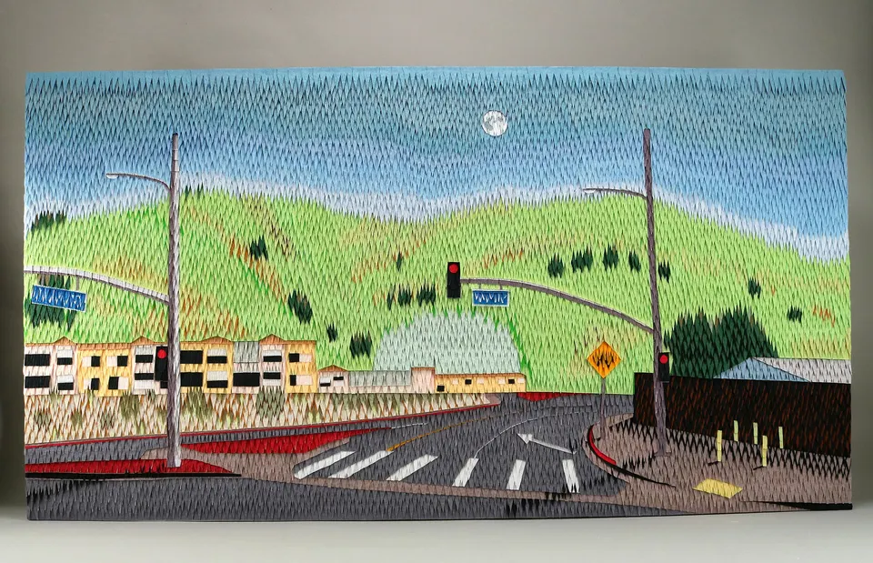 Roberto Benavidez, Gateway to El Sereno (Moon Over Ascot Hills)