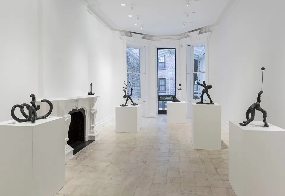 Andrew Lord, Installation view, unslumbrous night